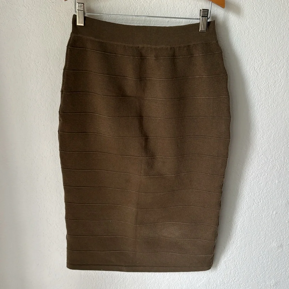 Ribbed Bodycon‎ Skirt